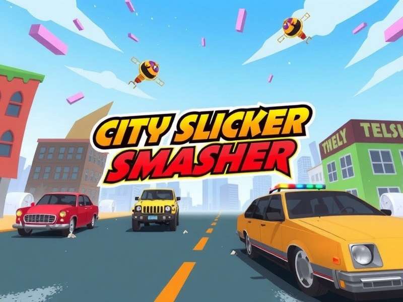 City Slicker Smasher Game Cover City Slicker Smasher Game Cover